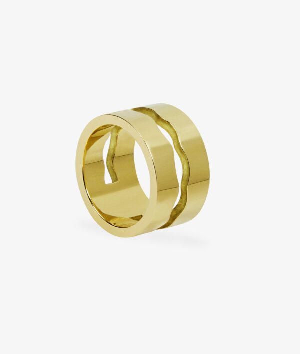 Anillo Oriol Sunyer de oro amarillo de 18K