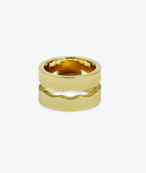 Anillo Oriol Sunyer de oro amarillo de 18K - Imagen 2